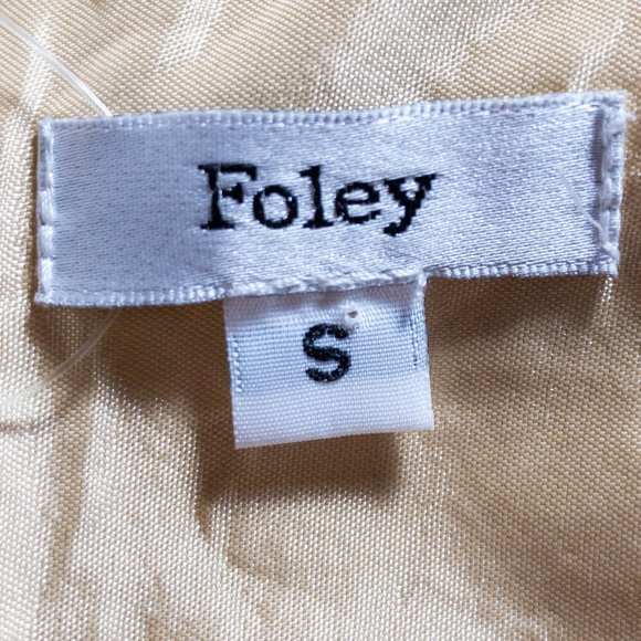 Anthro Y2K XS Silk Ruched Goddess Mini Dress Gold - Picture 6 of 8